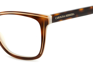 Designer Women Carolina Herrera Eyeglasses: HER 0172 - Havana White- SpecSMART Eye Clinic (Zoom View)
